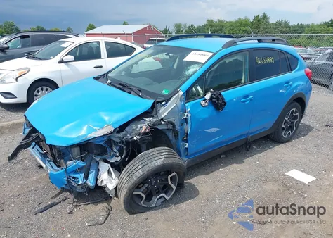 2017 Subaru Crosstrek 2.0I Premium from USA, damaged, VIN JF2GPABC6H8201097